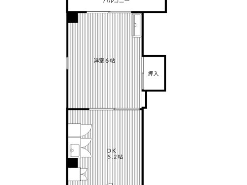 22.69㎡(間取)