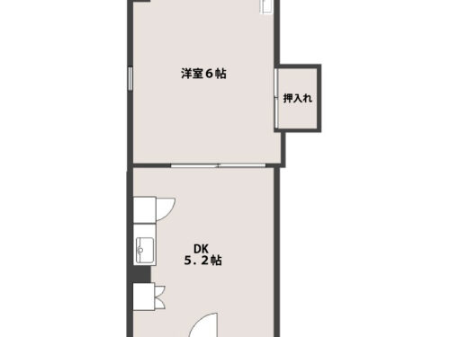 22.69㎡(間取)